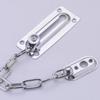 Stainless Steel Anti-theft Door Chain Lock for Wooden & Room Doors, Hotel & Guesthouse Security Latch