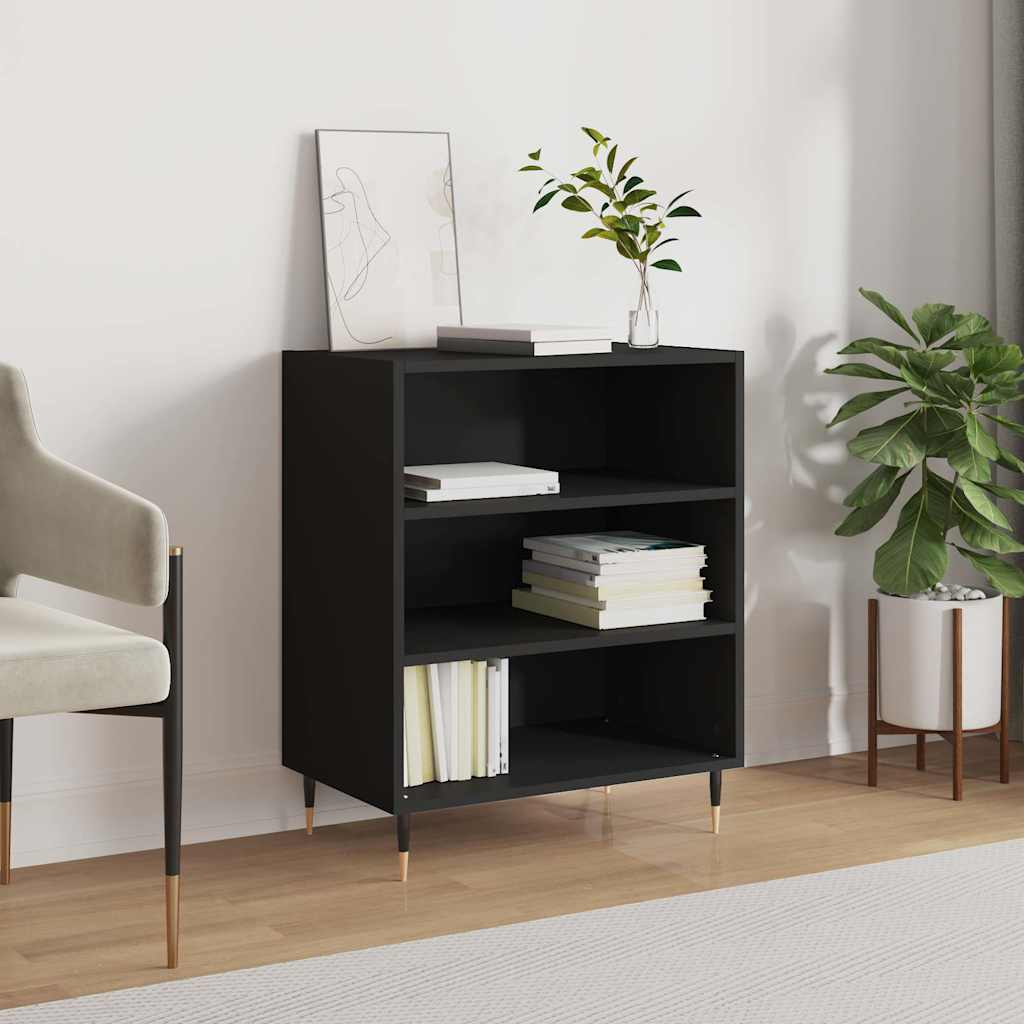 Sideboard Black 57x35x70 cm Wood Based Material