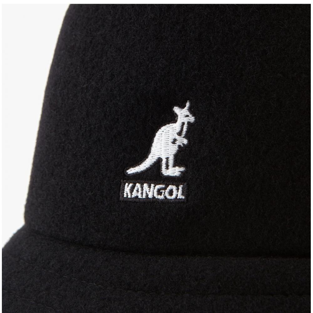 Kangol K3451 Черная повседневная шерстяная панама