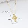 1Pcs Hot-Selling Beetle Lobster Bee Elephant Mushroom Zircon Pendant Necklace for Men Women Daily Party Jewelry Accessories