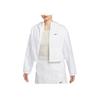 Nike Sportswear Swoosh Windrunner Loose Fit Comfortable Casual Long Sleeve Jacket Women Jackets White Black HJ1183