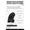 Intelligence Chastity Cage Men 9 Electric Shock SM Conditioning Abstinence Plastic Penis Lock Urethral Blockage Remote Control