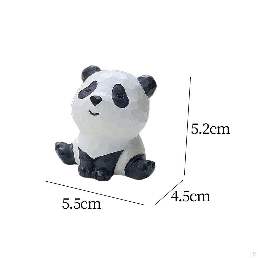 Очаровательная фигурка панды на приборной панели автомобиля для декора дома и офиса