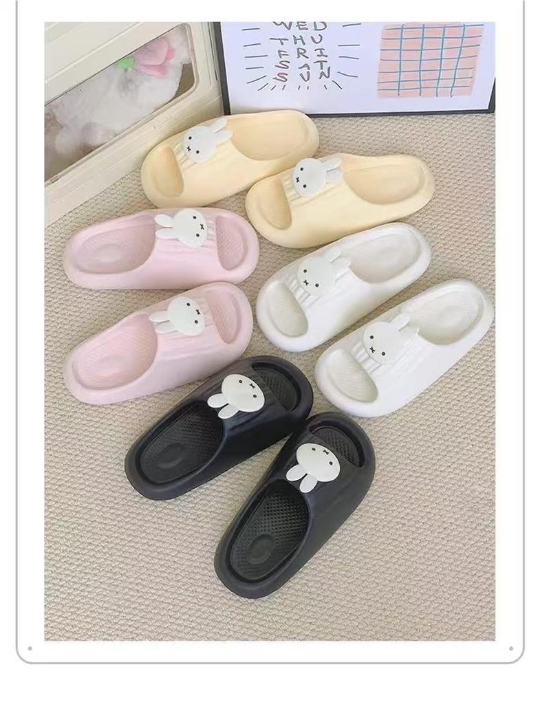 Кролик Миффи и Комната Для Дома и Улицы и для Девочек и Милые и Стильные Персонажи Тапочки, Сандалии, Детская Обувь для Малышей, Тапочки, Тихие,