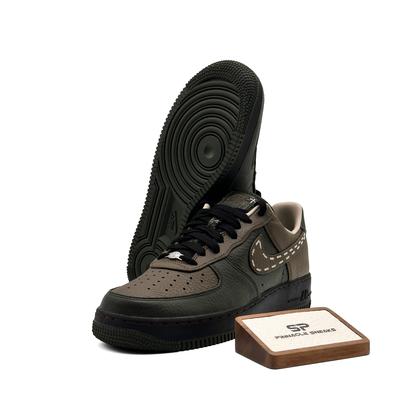 Air Force 1 '07 "Sequoia Dark Hazel" Мужские Валентинов День Парные Кроссовки Коричнево-Зеленые IQ1122-320