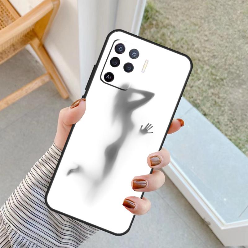 Чехол Силуэты Женщин Для Oppo A60 A80 A40 A17 A57 A77 A74 A54 A94 A78 A98 A18 A38 A58 A96 A76 A16 A15 A5 Pro