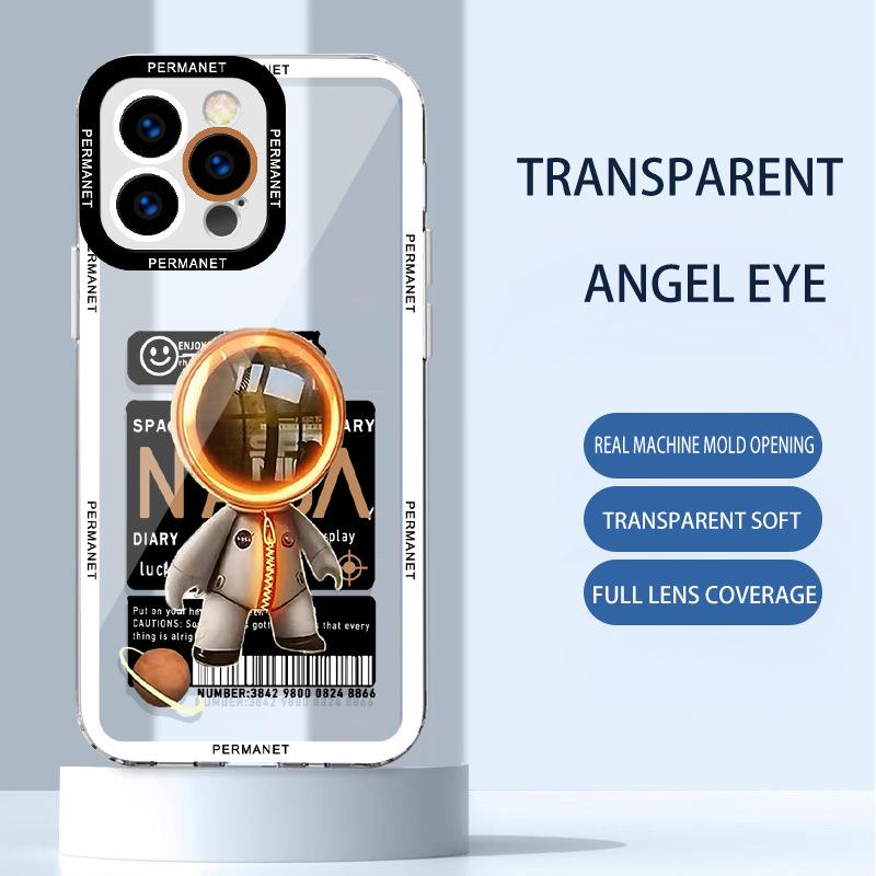 Прозрачный чехол против падения для iPhone 15 Pro Max, 14, 12, 11, X/XR