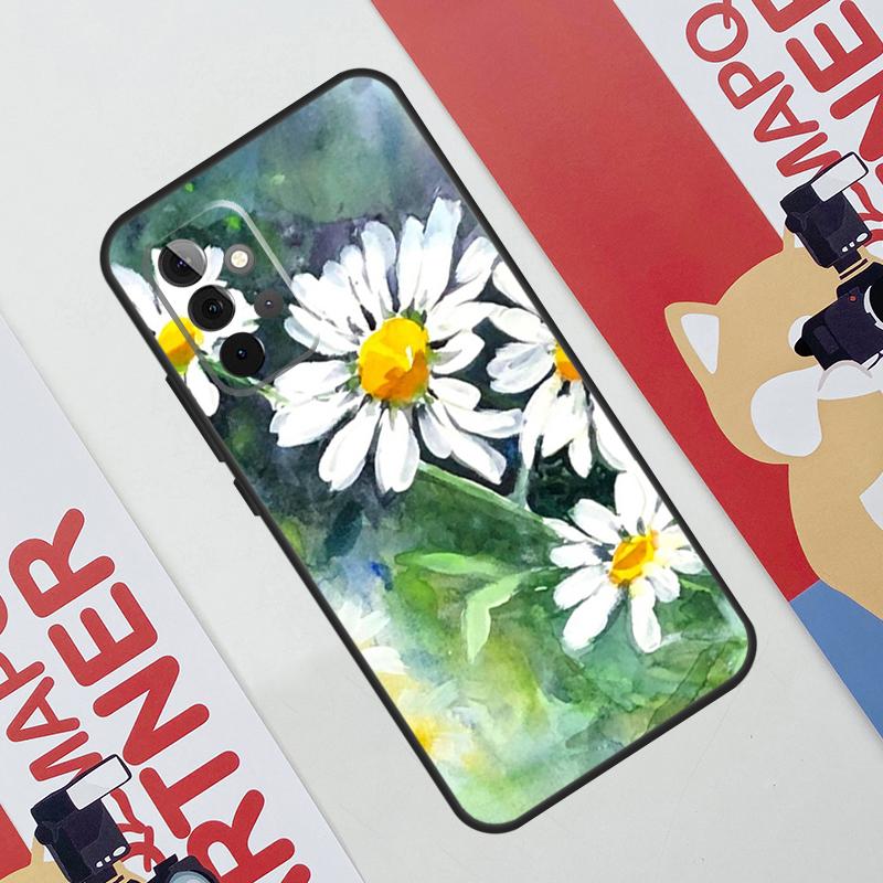 Чехол для телефона Daisy Watercolor для Samsung Galaxy A53 A33 A23 A13 A52 A32 A22 A12 A51 A71 A14 A24 A34 A54 A21S