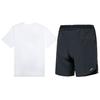 Nike Logo Short Sleeve T-Shirt And Casual Shorts Set Men Tops And Bottoms AR5005-101+DM4742-010