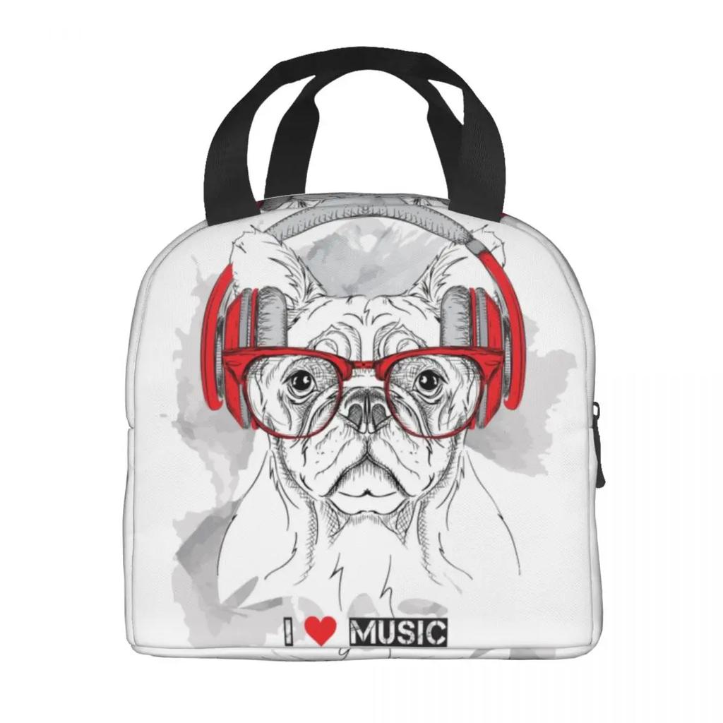 Французский бульдог термосумка для обеда для женщин герметичная французская собака любительница холодильника термосумка для обеда офис работа школа