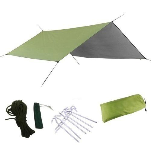Portable Lightweight Camping Tent Tarp Shelter Mat Hammock Cover Waterproof Gear