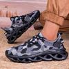 Мужские кроссовки для бега Удобная спортивная обувь Камуфляжный дизайн Амортизирующие спортивные кроссовки Мужские легкие кроссовки 39-46