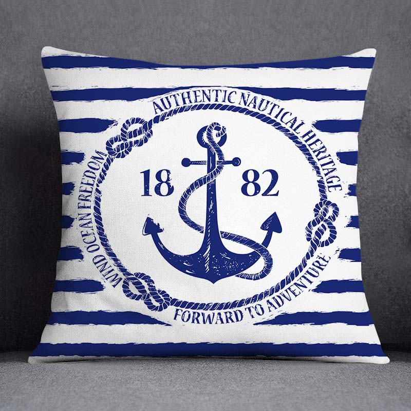 Синяя Русалка Сейлор Морская пехота, украшение для дома, наволочка, квадратная наволочка, украшение для дома и офиса, наволочка