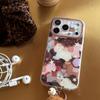 Ins брызги чернил лук пони подходит для чехла на телефон Apple 17 iphone16promax новый 15 девчачье сердце всесторонний защита от падения 17pro Интернет-знаменитость