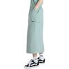 Vans Юбка-карго Riley Parachute, свободная однотонная повседневная длинная юбка, женские юбки, синяя VN000HQBM8I