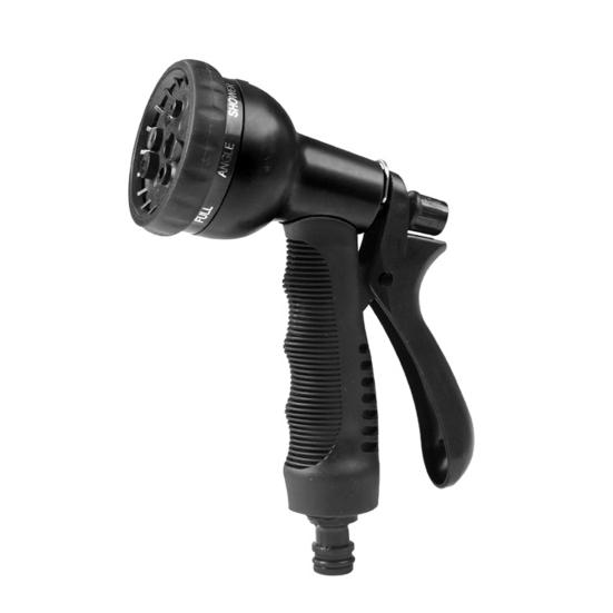 Садовый шланг Насадка для распыления воды с 8 регулируемыми режимами полива Нескользящая ручка Насадка для шланга высокого давления