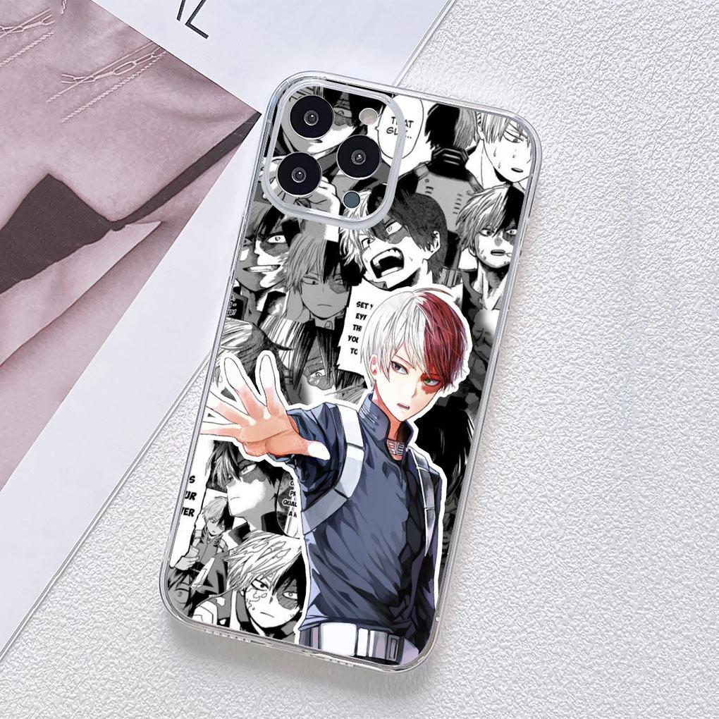 Чехол для телефона Boku My Hero Academia BNHA Shoto Todoroki для Samsung Galaxy A04 A14 A23 A34 A54 M23 M33 M52 M53 M30S M31 M51 M21