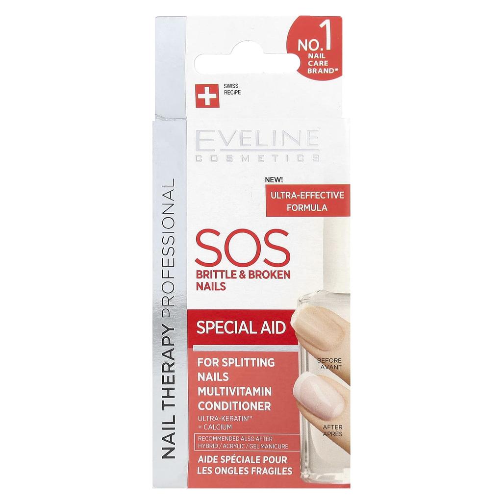 Sos Drunk & Broken Nails Multivitamin Conditioner, 12Ml(0.42Fl Oz)
