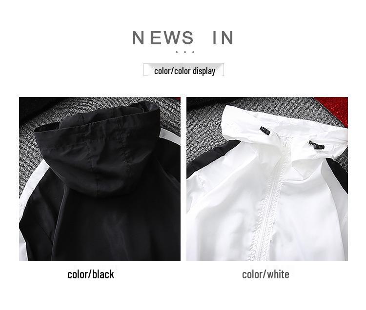 Мужская легкая куртка в корейском стиле, трендовая студенческая, для весны/лета 2019 года, с защитой от солнца.