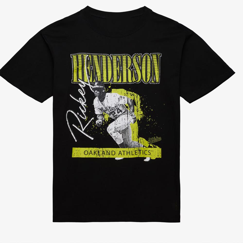 Rickey Henderson MEMORY T-shirt black Unisex All sizes S-5Xl JJ5020 Unisex T-Shirt