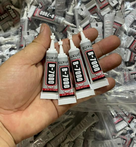 Клей Б-7000: 3 мл для сильного ремонта пластика и металла, 3 грамма