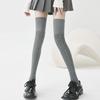 Retro Twist Thigh Socks Children Autumn And Winter Warm Rhombus Thin Knee Stacking Socks Boneless Non-Slip Long High Tube Socks