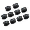 20pcs M6 Bolt Motorcycle Grommets Set Replacement Accessories M6 Rubber Grommets  For Most Fairings