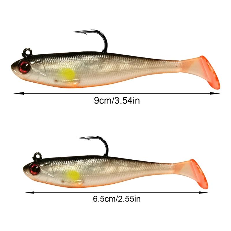 Искусственная приманка Swimbait Морские приманки Готовые к использованию Мягкая приманка Воблеры-приманки Рыболовные снасти Приманка для рыбалки с лопаткой