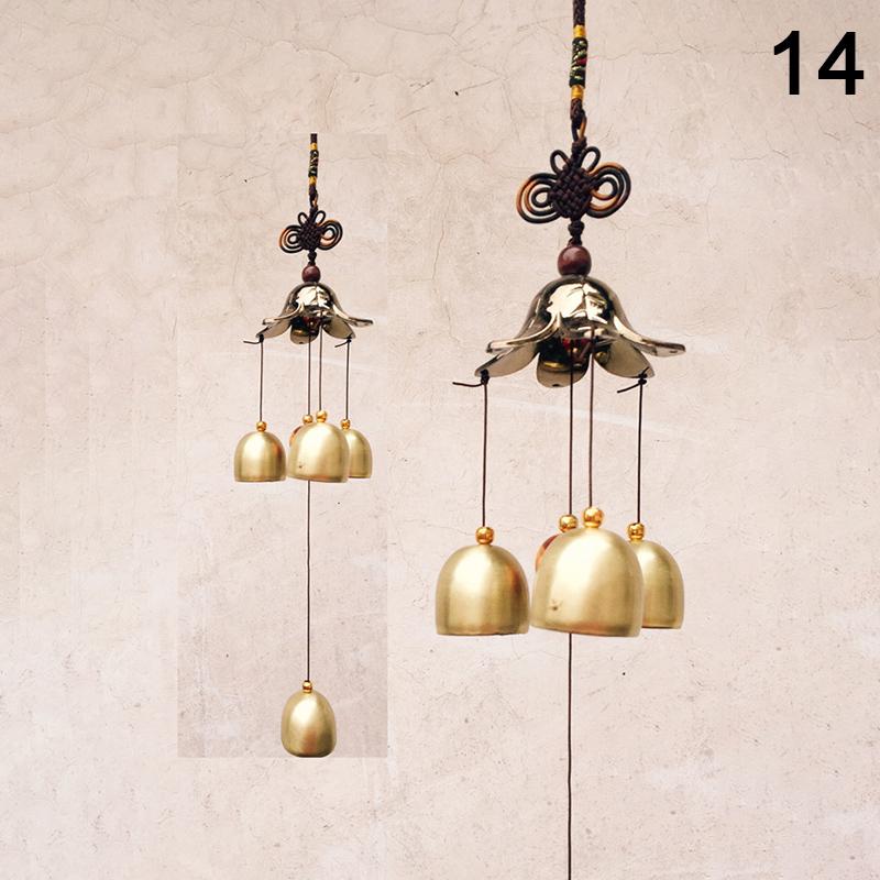 Antique Wind Chime Copper Yard Garden Outdoor Living Decoration Metal Wind Chime