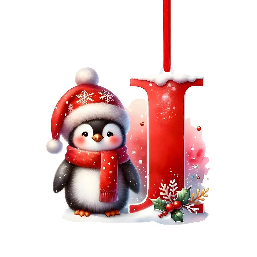 26 Letter,Christmas,Ornaments,Acrylic,1