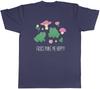 Frogs Make Me Happy Croak Toad Amphibian Lover Unisexs TShirt Tee Gift Top