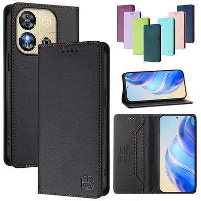 Роскошный кожаный чехол для Qukitel C57S C53 C50 C51 C38 C37 C35 C33 C32 C57 PRO RFID-блокировка слотов для карт Магнитная подставка для притяжения Ударопрочный откидной чехол