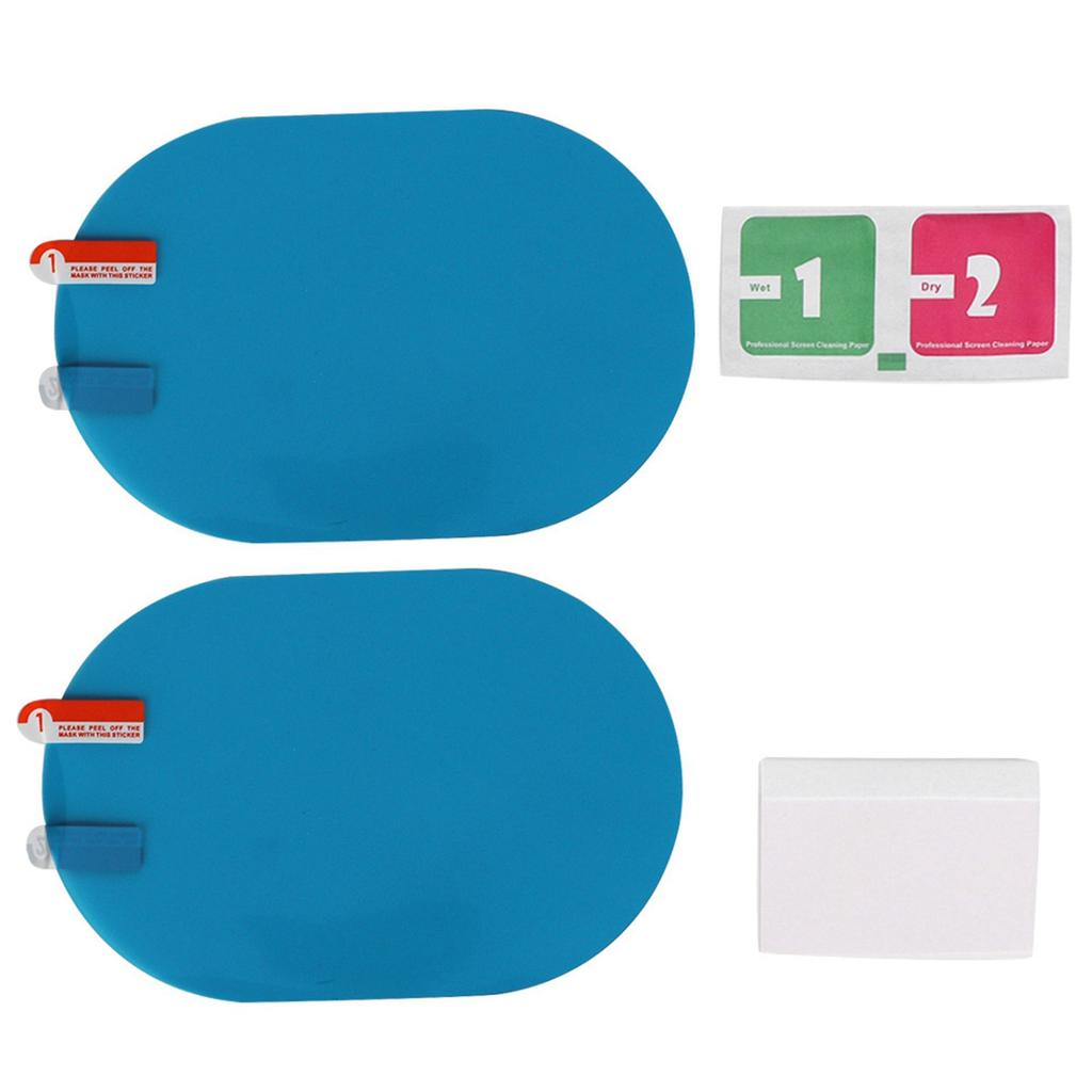 100x150 мм Автомобильное зеркало заднего вида, водонепроницаемая наклейка, противотуманная защитная пленка, дождевик