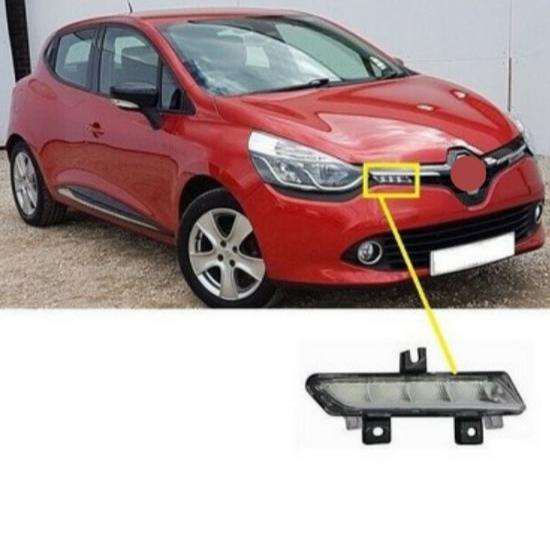 Дневные ходовые огни для Renault Clio 4 HB 2013-2017 Modus 2012-2016, левый и правый 266003864R 266059493R, высококачественные светодиодные фонари