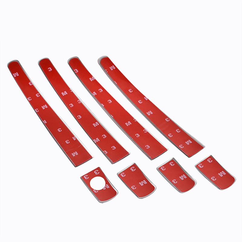 FUNDUOO для Toyota Yaris 2006-2011 Vitz XP90, набор накладок на ручку из нержавеющей стали для 2007 2008 2009 2010, наклейки для автомобиля