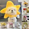 Шляпы для домашних животных, шляпа в форме курицы, морская звезда, плюшевый мишка, нарядный костюм, головной убор, костюм для домашних животных для вечеринки, аксессуары для косплея