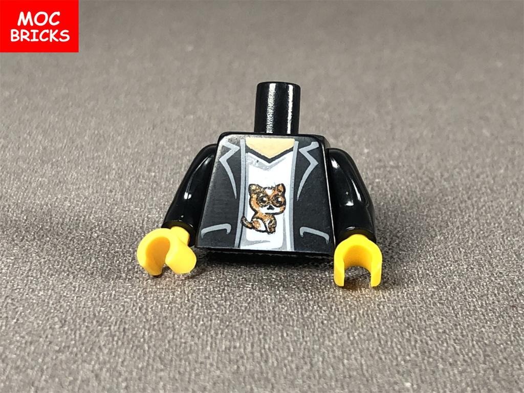 10 шт. Набор деталей MOC Фигурки Шеф-повар доктор Часть тела Туловище Строительные блоки Аксессуары Собираемые Частицы Игрушки Подарки