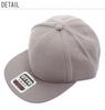 Otto Кепка с плоским козырьком Snapback СЕРАЯ(GY)