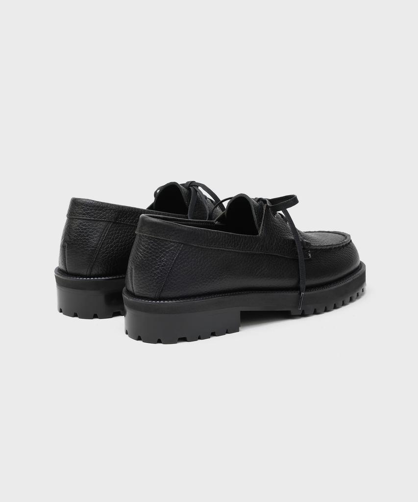Firenze Atelier [Vibram] Стандартная Повседневная Подошва Лоферы 5099 [Черный Embossing]