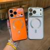 Роскошный гальванизированный магнитный чехол для iPhone 16/17 Pro Max - Ударопрочная защитная крышка с защитой двойной камеры