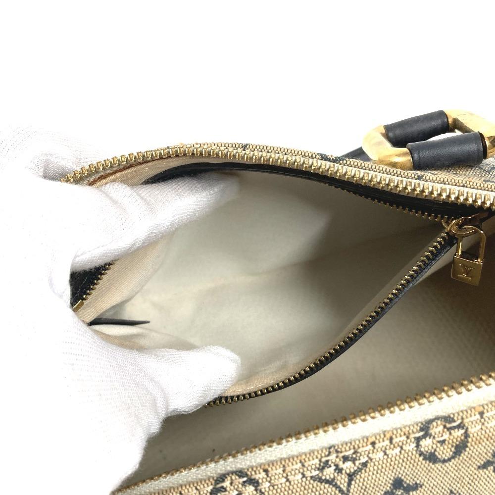 Louis Vuitton M92205 Almaron Bag Hand Bag Monogram Mini Canvas Navy