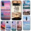 Черный чехол из ТПУ для ZTE Blade A3 A5 A7 2019 2020 A31 A51 A71 A7S V2020 L210 L8 smart vita 2022 v30 Христианская мудрость Иисуса
