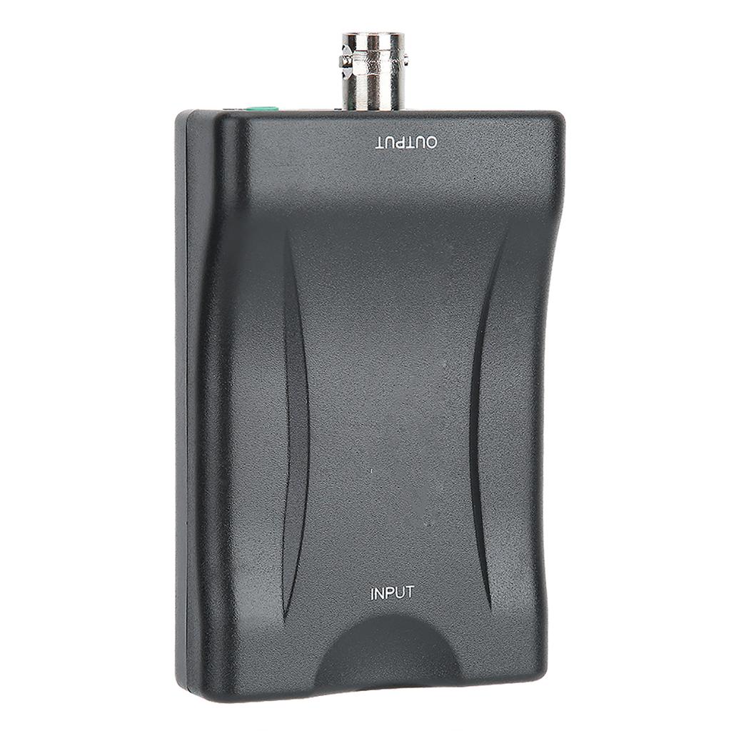Черный видеоконвертер HDMI в BNC, совместимый с системами PAL NTSC для DVD-рекордера