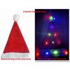 Breathable LED Christmas Hats Soft Adjustable Hats Kids Festives Glowing Hats for Fishing Or Evening Walks