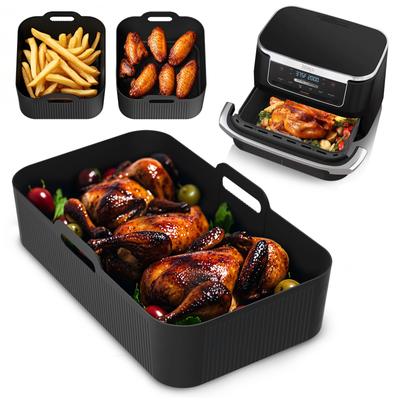 3 шт. аэрофритюрницы, духовки, противни, силиконовые корзины, силиконовые формы, коврик для пиццы, сменные сковороды для гриля, кухонные принадлежности