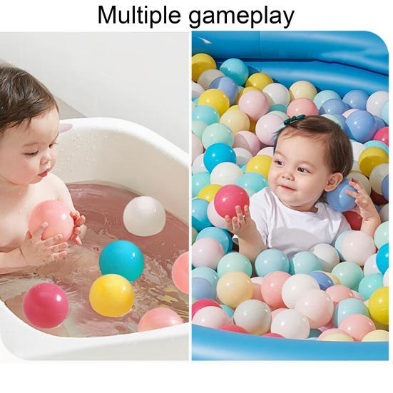 100 шт./набор 7 см Разноцветные шарики для сухого бассейна Утолщенный ПЭ Несминаемые БФА Фталаты