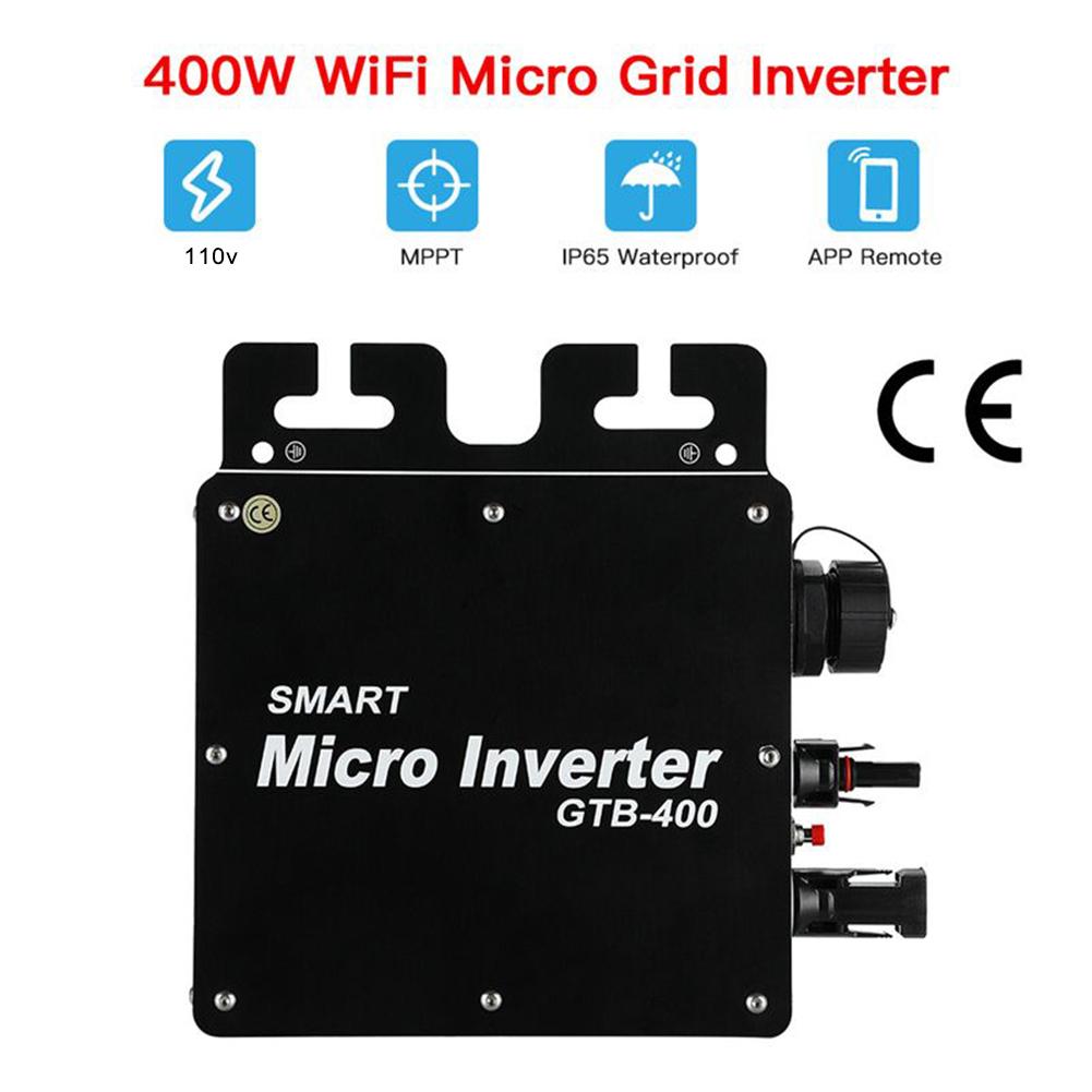 Solar Inverter 110 220V Solar Grid Tie Inverter For Improving Work Efficiency Automatic Monitoring Solar Capacity Expansion
