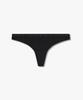 EMPORIO ARMANI UNDERWEAR Женские Тонга с блестящей лого-лентой_Черный 0825310511