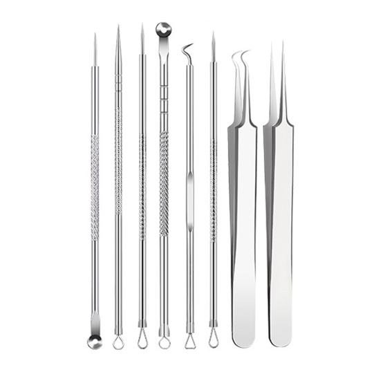 1 шт./3 шт./5 шт./8 шт. ультратонкая игла от прыщей, точный инструмент для удаления угрей, антикоррозийная игла от прыщей из нержавеющей стали