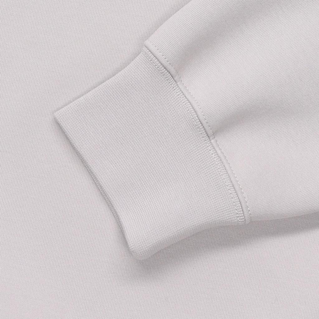 Nike Sportswear Tech Fleece Half-Zip Stand Collar Sweatshirt Women Tops Light-Iron-Ore Gray HF5175-012